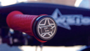 ODI 専用 グリップロックリング&エンドキャップセット シルバー  ODI-LRCA-SL ブロージョン ハンドルグリップ オプションパーツ