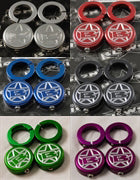 ODI 専用 グリップロックリング&エンドキャップセット シルバー  ODI-LRCA-SL ブロージョン ハンドルグリップ オプションパーツ