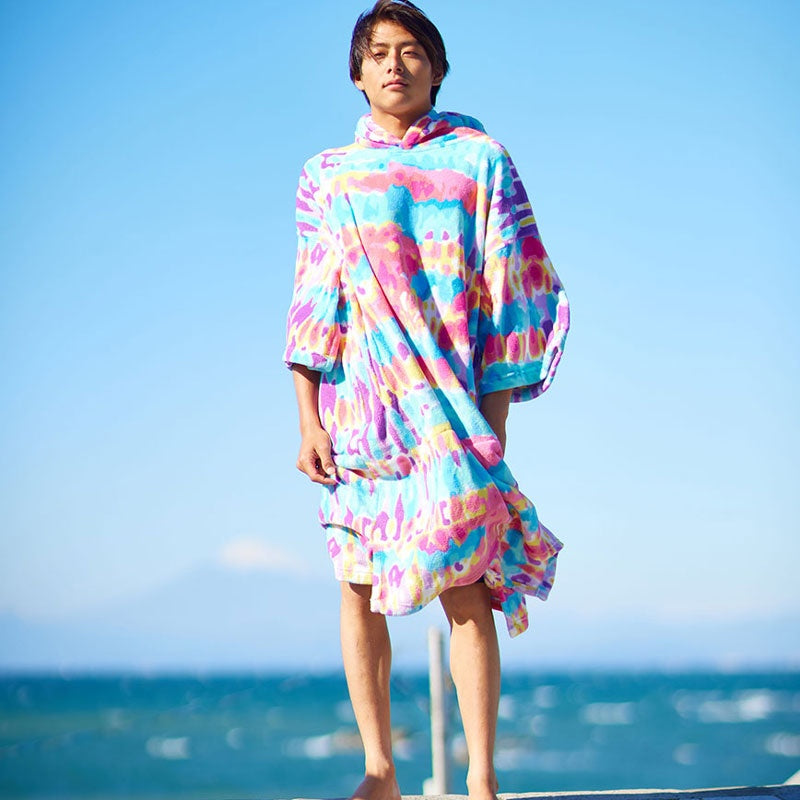 TOOLS TLS Changing Poncho Towel Microfiber Surfing Pool Beach Outdoor