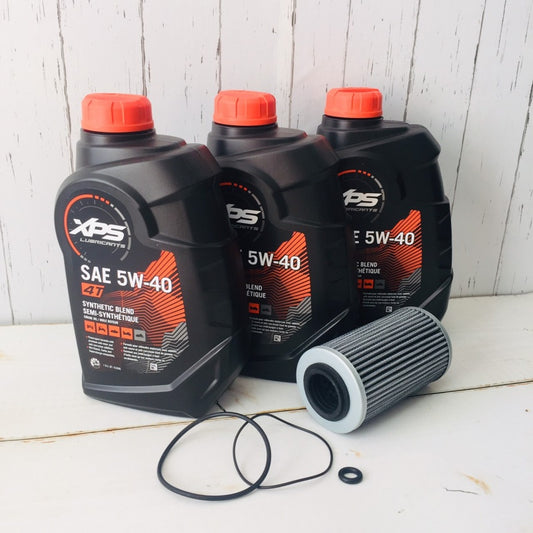 SEADOO 純正品 オイル交換セット 【 4ストローク300馬力 ※ 】 946ml×3本+汎用オイルフィルター