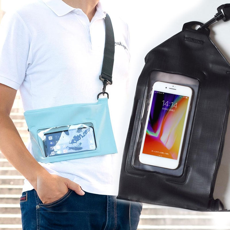 【SALE】OWLTECH 防水サコッシュ 防水・防塵 防水バッグ ショルダー 肩掛け OWL-WPBAG05 アウトドア マリンスポーツ パスポート コサッシュ