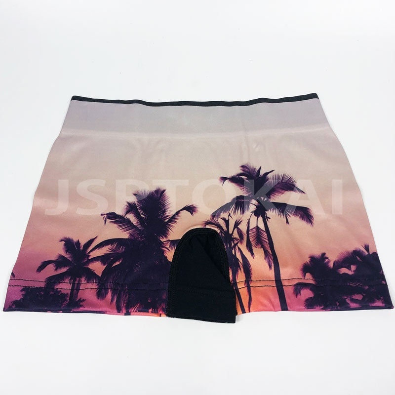 OUTDOOR Outdoor Boxer Shorts Cactus Palm Tree Calavera Stretch/Outdoor/Men's/Outdoor Men's Underwear Surfing