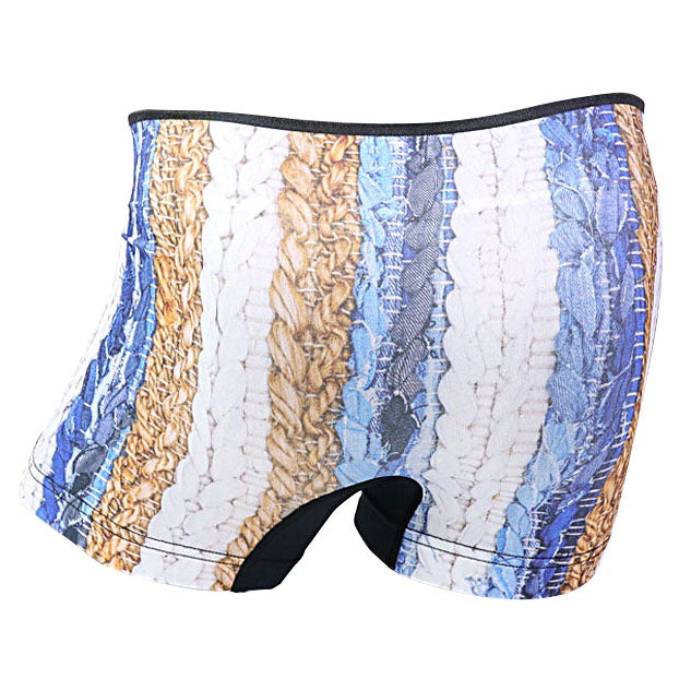 OUTDOOR Boxer Shorts Kilim Denim Stretch Outdoor Men's Boxer Shorts Molded