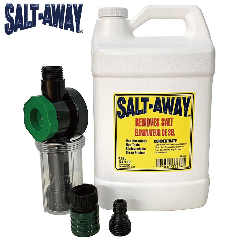 SALTAWAY ソルトアウェイ 原液 3784ml ミキサーセット 塩害腐食防止剤 メンテナンス ジェットスキーPWC 船 除去剤 SA-128M