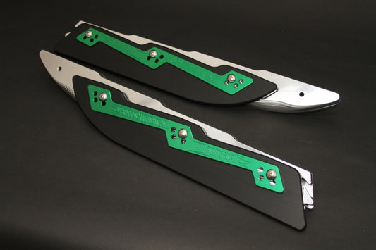 SE Billet Adjustable Sponson ULTRA310/300/260/250/LX Green KAWASAKI JETSKI SE-101025GR