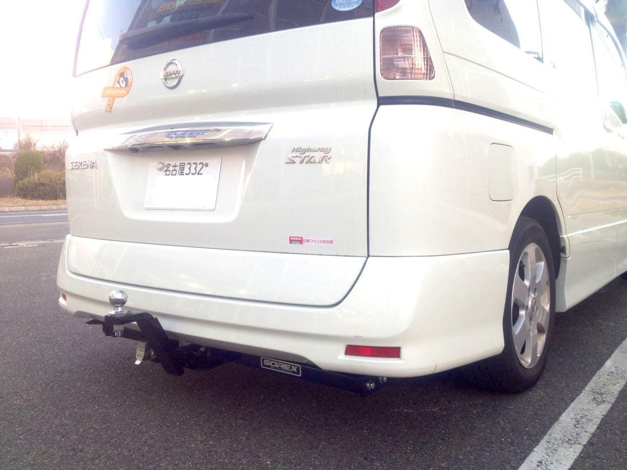 ニッサン 日産 セレナ STD NC/C25/C26・NC26 ヒッチメンバー 角型スチール ソレックス SOREX N-072HC 【メーカー直送、代引き不可】