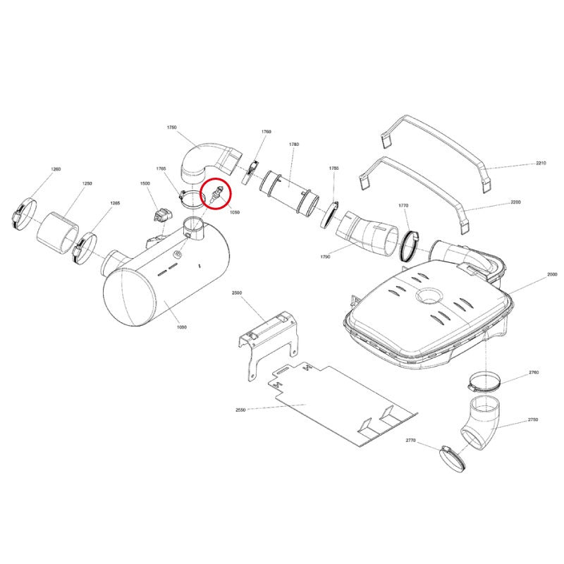 SGS SEADOO Temperature Sensor S Connector Sea-Doo Genuine Part Number #278002895 Aftermarket Parts OEM Parts SGS23001