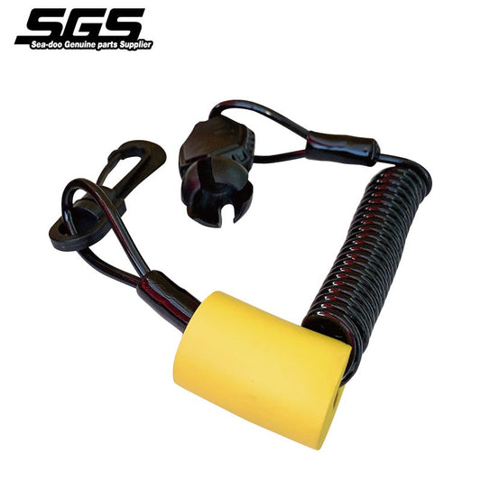 SGS Tether Cord Safety Lanyard for SEADOO (2015-) Floating Lanyard Sea-Doo Genuine Part Number #278003400 Aftermarket Parts OEM Parts SGS24001