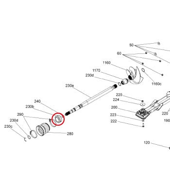 SGS Carbon Ring Kit for Seadoo, equivalent to genuine Seadoo part numbers #295501204 and #295501198, aftermarket parts, OEM parts, parts SGS44010