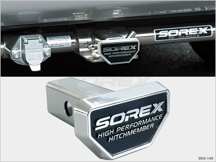 SOREX Hitch Receiver Cover Mount Cap Hitch Cover Towing SRX-145