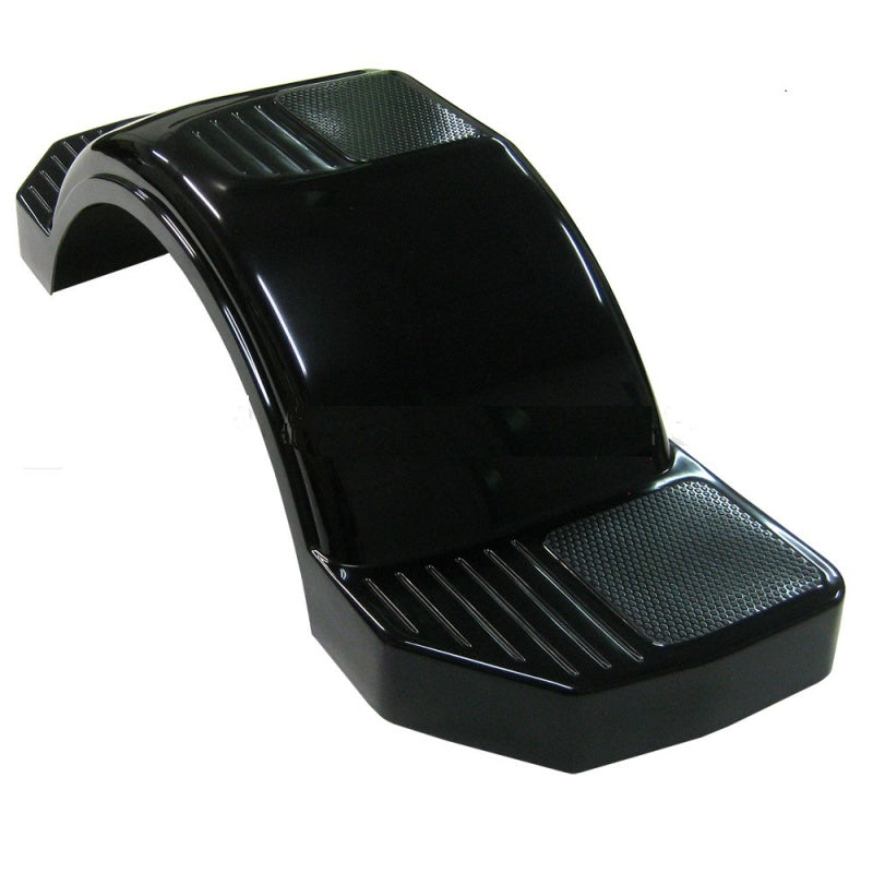 SOREX ステップ ワイド フェンダー 黒 トレーラーパーツ ソレックス 純正 トレーラー部品 ST-109 【メーカー直送品】