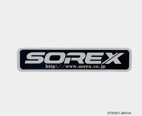 Hitch Sticker 1 Piece Black SOREX Genuine STKS01-BKHA
