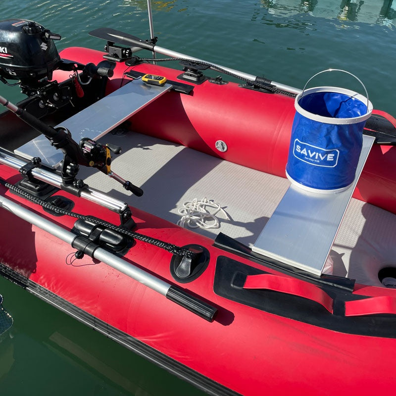 SAVIVE Four Double Bucket Outdoor Fishing Camping Storage Bag Included Car Wash SV-B221