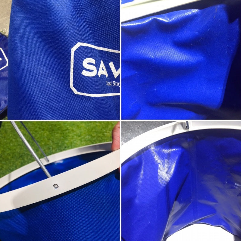 SAVIVE Four Double Bucket Outdoor Fishing Camping Storage Bag Included Car Wash SV-B221