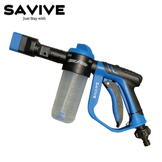 Foam Gun Pro SAVIVE Boat Wash Car Wash Foam Car Wash Salt Corrosion Inhibitor Maintenance Ship Watercraft Automobile Motorcycle Boat SV-FG01