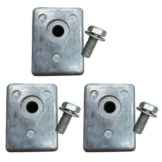 Aftermarket Product Protection Anode Set of 3 SUZUKI 4 Stroke Suzuki Outboard Motor SZAD-55320-95311-3 Zinc