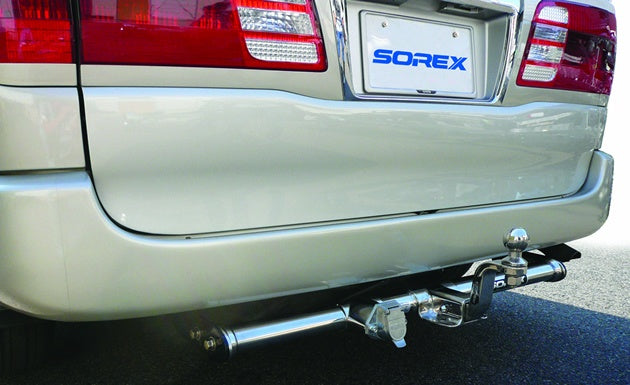 トヨタ TOYOTA グランビア・グランドハイエース KCH/VCH10・16W、RCH11W ヒッチメンバー フルステンレス ソレックス SOREX T-036SHC 【メーカー直送、代引き不可】