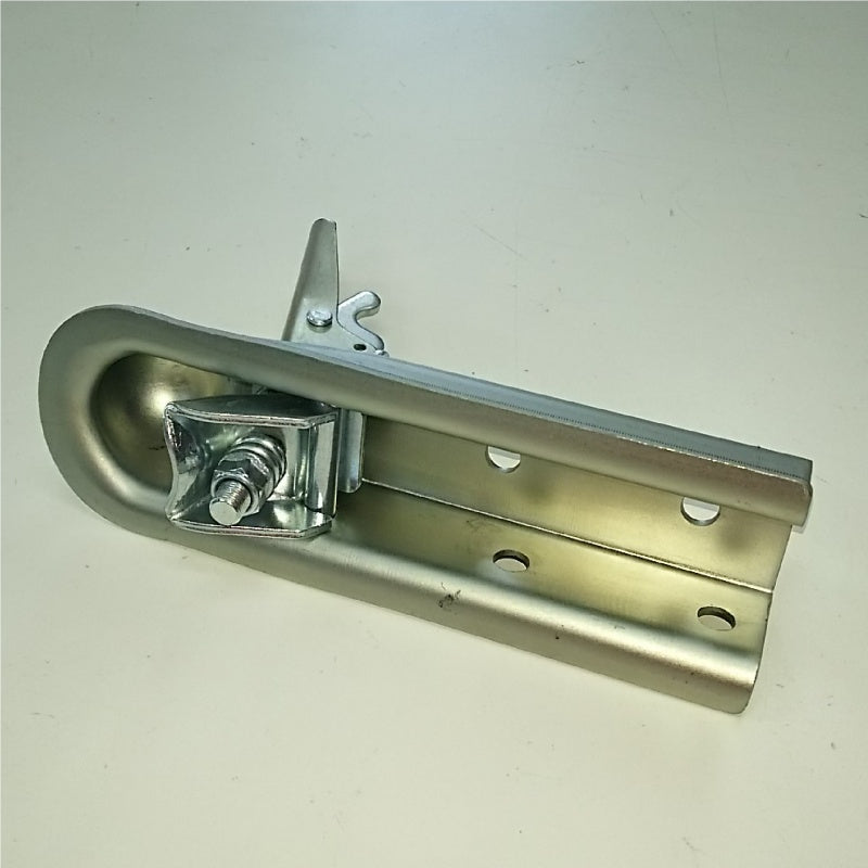 Trailer coupler ball diameter 2 inches frame width 50mm compatible steel plated hitch ball coupler boat camper towing vehicle watercraft TC-01