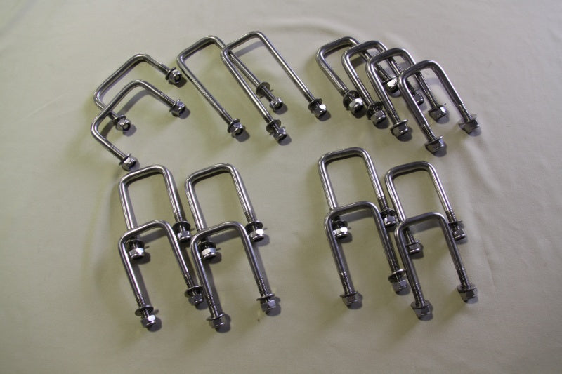 U Bolt Kit for 1 MAX Trailer Stainless Steel Trailer Parts Tight Japan Trailer