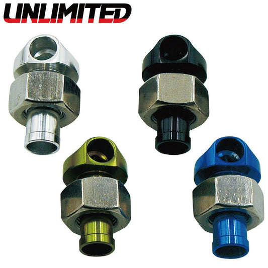 UL008 Aluminum Bypass Nozzle 1/2 0° Hose Port φ13mm UNLIMITED Unlimited Jet Ski Watercraft