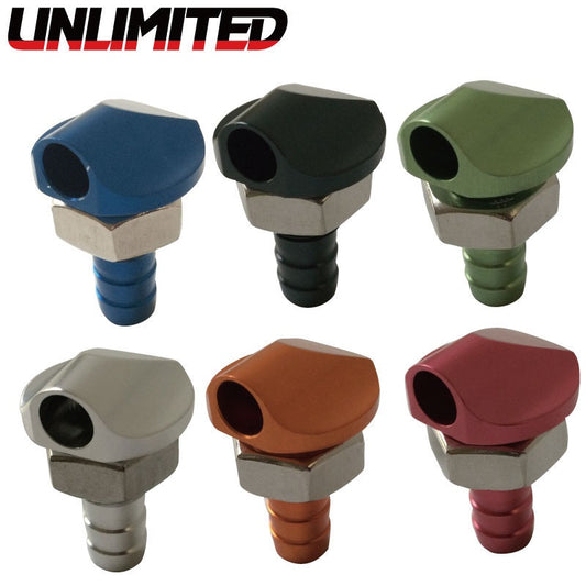 UL009 Aluminum Bypass Nozzle 3/8 0° Hose Port φ10mm UNLIMITED Unlimited Jet Ski Watercraft