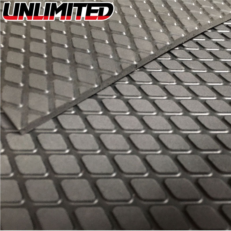 UNLIMITED Cut Sheet Type Deck Mat Black General Purpose Mat Diamond Personal Water Bike Jet Ski UL024BK
