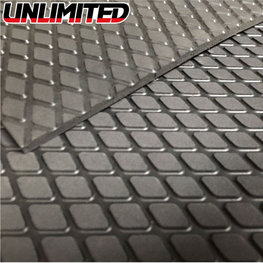 UNLIMITED Cut Sheet Type Deck Mat Black General Purpose Mat Diamond Personal Water Bike Jet Ski UL024BK