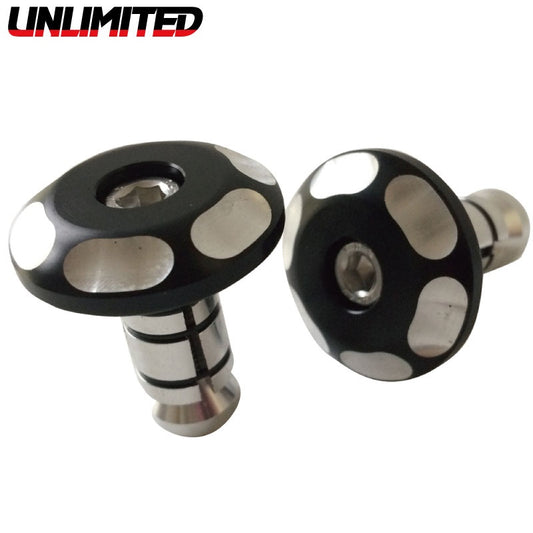 UL026-2BK UNLIMITED Grip End TYPE2 Unlimited Handlebar Grip End Aluminum Watercraft Jet Ski