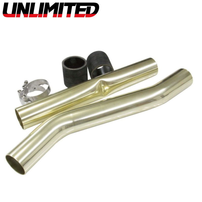 UL14009 UNLIMITED Exhaust Pipe Kawasaki 800X-2 Champagne Gold Unlimited Kawasaki Jet Ski 4589564822731