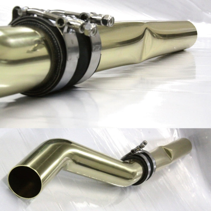 UL14009 UNLIMITED Exhaust Pipe Kawasaki 800X-2 Champagne Gold Unlimited Kawasaki Jet Ski 4589564822731