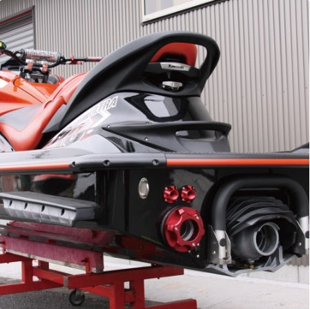 UL14010 UNLIMITED Exhaust Cover TYPE6 KAWASAKI ULTRA / STX Series Kawasaki Runabout Unlimited Jet Ski Watercraft