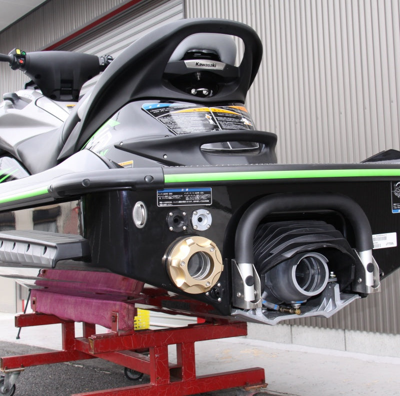 UL14010 UNLIMITED Exhaust Cover TYPE6 KAWASAKI ULTRA / STX Series Kawasaki Runabout Unlimited Jet Ski Watercraft