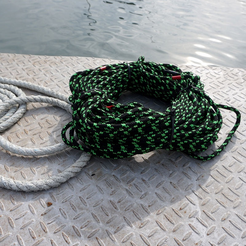 SAVIVE Yacht rope 16 strokes 8φ×50m Anchor Mooring Ship Boat Fishing boat Outdoor Watercraft Legal equipment JCI Ship legal equipment JCI Ship