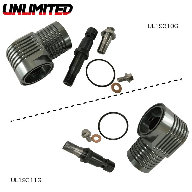 Oil Filter Angle Block Kit for Kawasaki 4st (for 310/300) UL19310G for Kawasaki 4stroke Jetski Watercraft Convenient Item