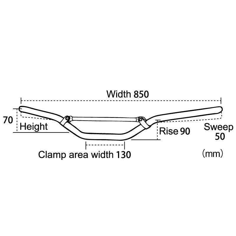 UL31005 UNLIMITED Drop Handlebar Runabout 2 Colors UNLIMITED Unlimited Jet Ski Watercraft Marine Jet