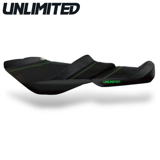 UNLIMITED Seat Cover Kawasaki ULTRA LX Series (2009-2021) Green Unlimited UL50001