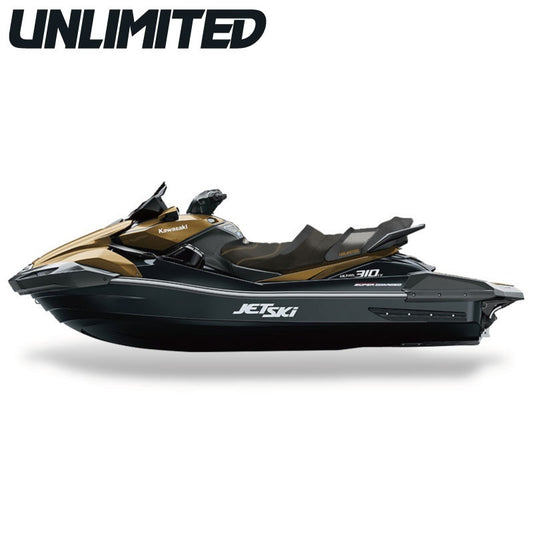 UNLIMITED Seat Cover Kawasaki ULTRA 310LX (2022) Gold Unlimited UL50005