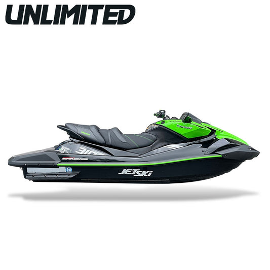 UNLIMITED Seat Cover Kawasaki ULTRA 310LX-S (2022) Green Unlimited UL50006