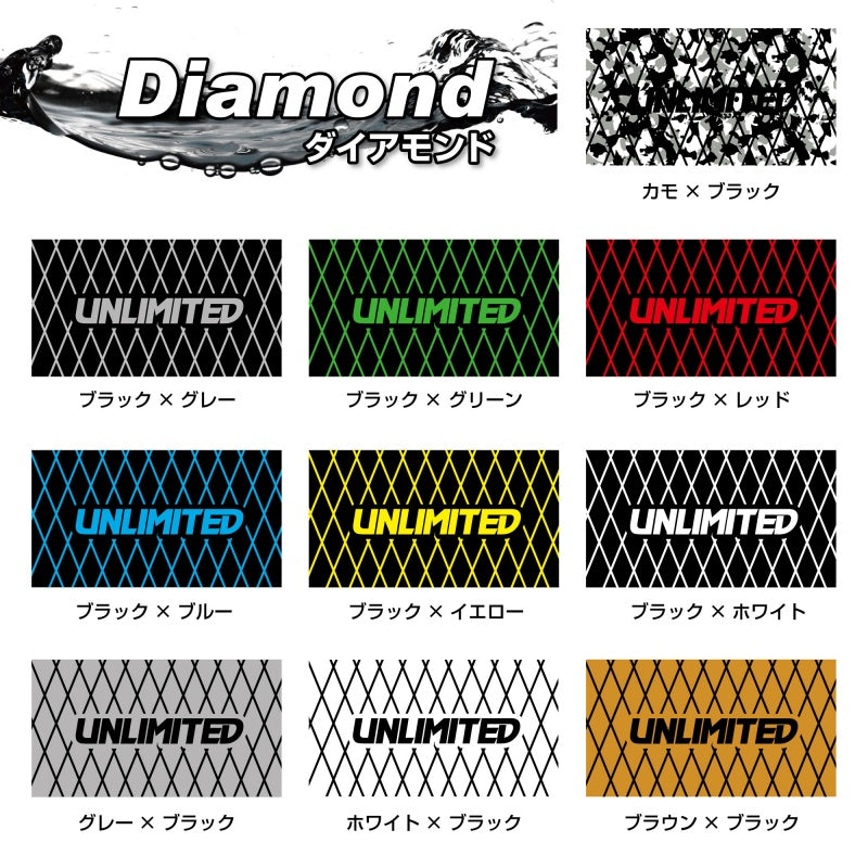 Deck mat with tape for STX-15F/12F UNLIMITED UL51002 Diamond for Kawasaki jet ski