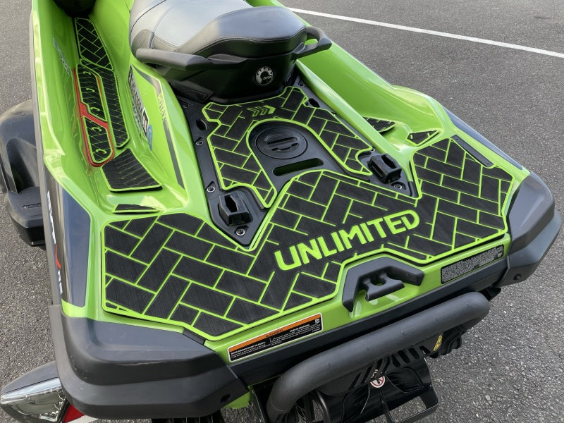 SEADOO Deck Mat with Tape RXT-X Brick Various Colors UNLIMITED UL51111 SEADOO BOMBARDIER Jet Ski
