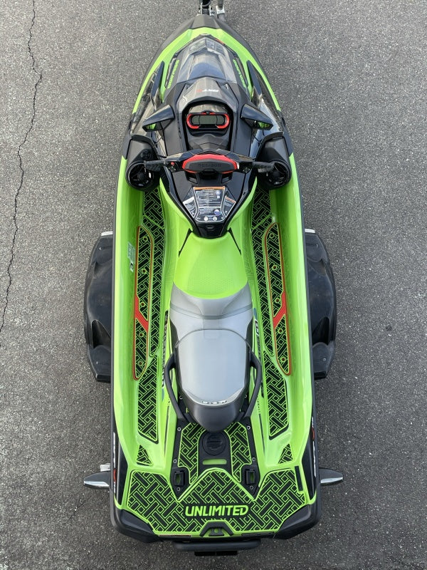 SEADOO デッキマット テープ付き  RXT-X レクタングル 各色 UNLIMITED UL51131 シードゥ  BOMBARDIER  ジェットスキー