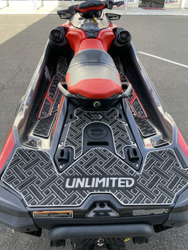 SEADOO デッキマット テープ付き  RXT-X レクタングル 各色 UNLIMITED UL51131 シードゥ  BOMBARDIER  ジェットスキー