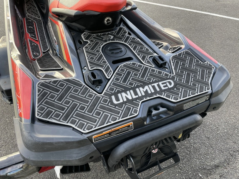 SEADOO デッキマット テープ付き  RXT-X レクタングル 各色 UNLIMITED UL51131 シードゥ  BOMBARDIER  ジェットスキー