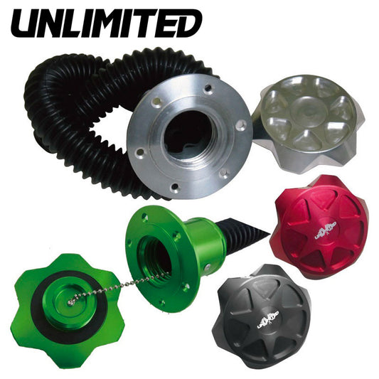 UL53004 ダブルネック フューエルキャップ キット 全4色 UNLIMITED アンリミテッド 水上バイク ジェットスキー マリンジェット