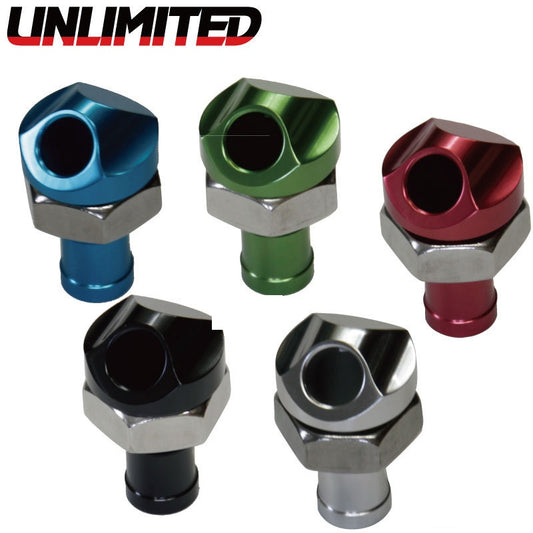 UL56009 Aluminum Bypass Nozzle 1/2 45° Hose Port φ13mm UNLIMITED Jet Ski Watercraft
