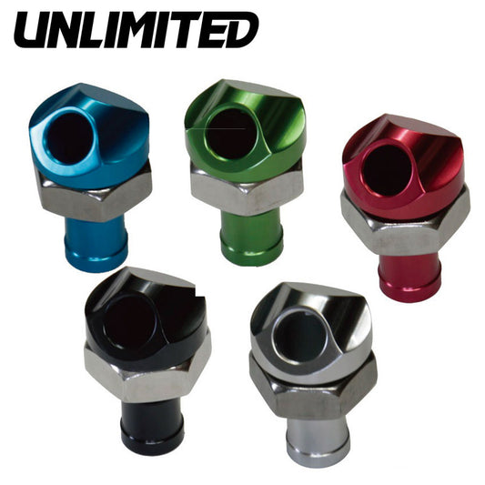 UL56009 Aluminum Bypass Nozzle 1/2 45° Hose Port φ13mm UNLIMITED Jet Ski Watercraft