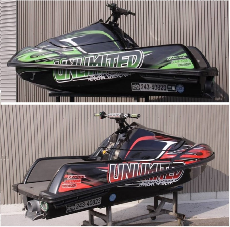 ULDK-1500SXRTR UNLIMITED Decal Kit for KAWASAKI SX-R1500 Transform Hood Jet Ski Watercraft JETSKI PWC Unlimited