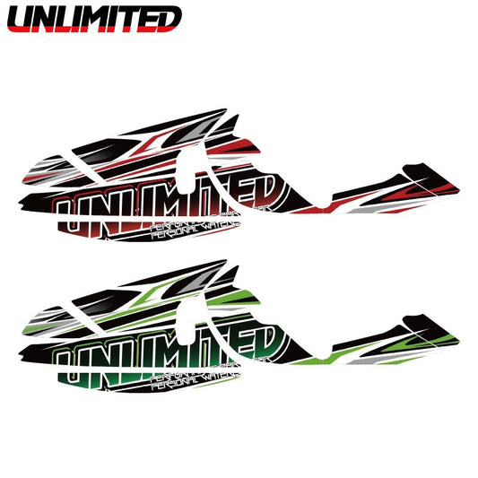 UNLIMITED ULDK-800X2UMF Decal Kit for 800X-2 Racing Hood Jet Ski Watercraft JETSKI PWC Unlimited