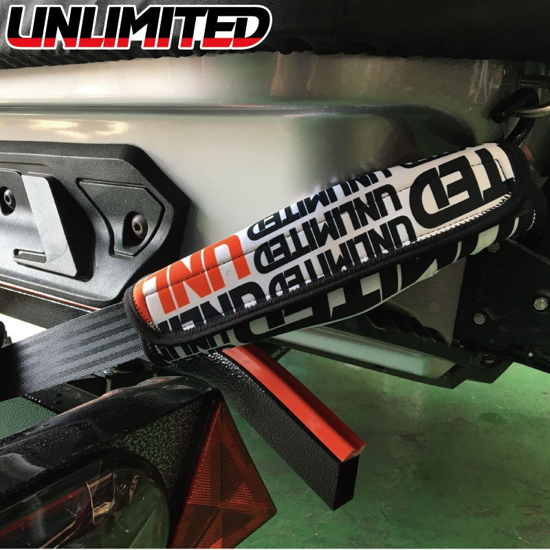 【2枚セット】 UNLIMITED タイダウンベルト用 カバー ロゴデザイン L ラージ ULT132-L2