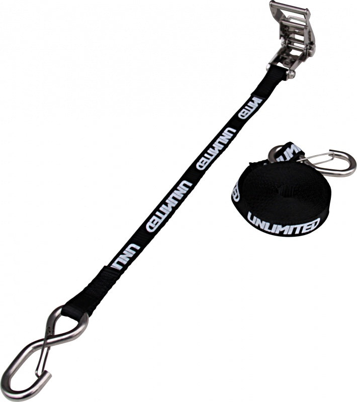 Lashing Belt Loading Machine Ratchet Tie Down Belt Stainless Steel UNLIMITED ULT232 Unlimited Trailer Bed Tie Down Belt